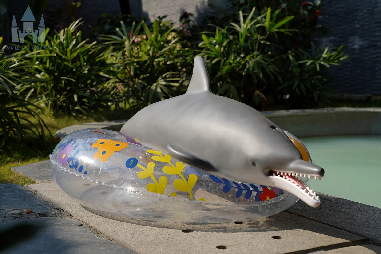 Patung Seks Silikon Dolphin 130cm (4 kaki 3 inci) dengan Reka Bentuk Realistik